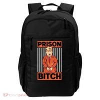 Trump In Jail | PARODY Prison Bitch Backpack thumb 0