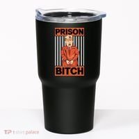 Trump In Jail | PARODY Prison Bitch Tumbler thumb 0