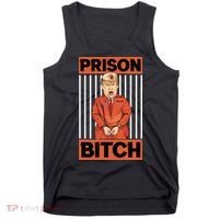 Trump In Jail | PARODY Prison Bitch Tank Top thumb 0