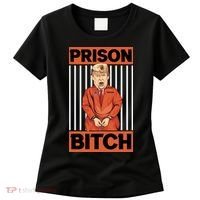 Trump In Jail | PARODY Prison Bitch Women's T-Shirt thumb 0