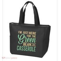 Thanksgiving IM Just Here For The Green Bean Casserole Tote Bag thumb 3