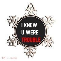 Taylor I Knew U Were Trouble Ornament thumb 0