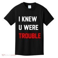 Taylor I Knew U Were Trouble Kids T-Shirt thumb 0