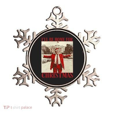 Trump I Ll Be Home For Christmas. Ornament