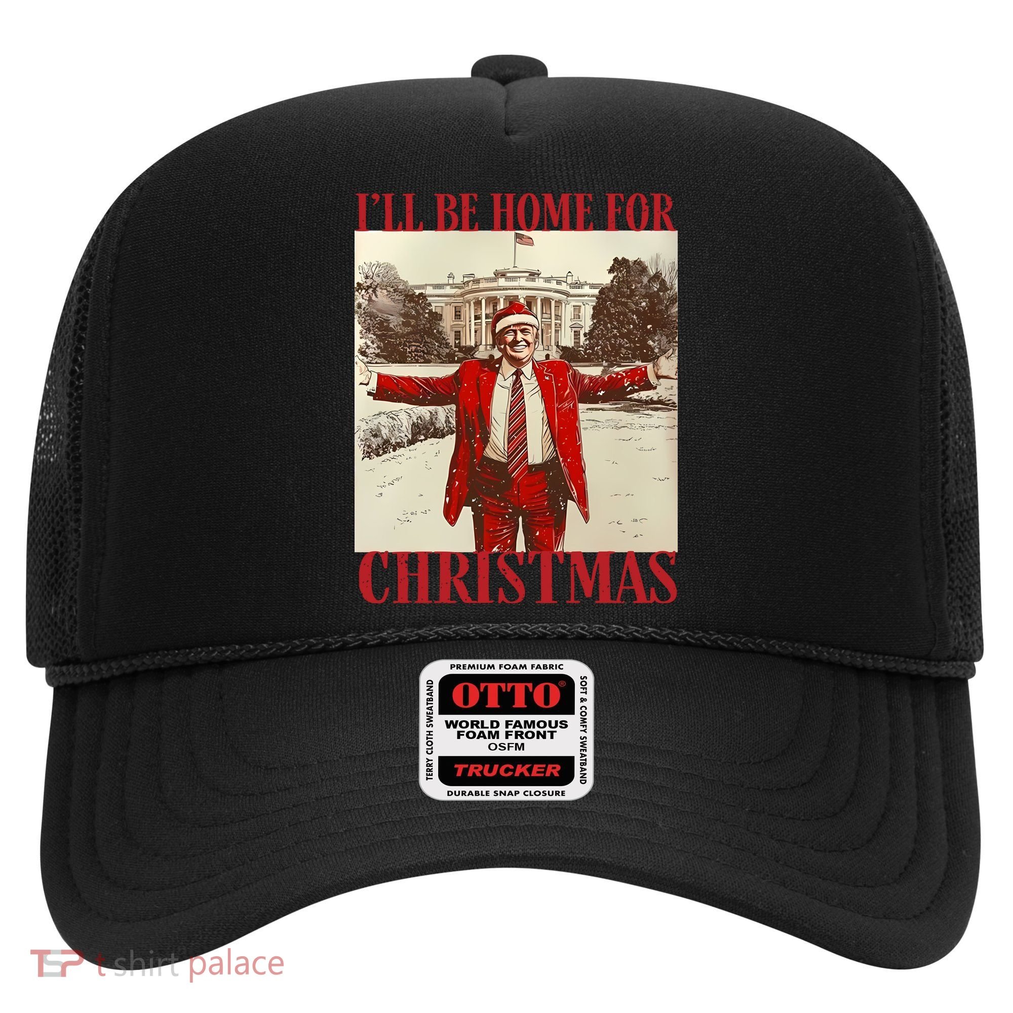 Trump I Ll Be Home For Christmas. Hat