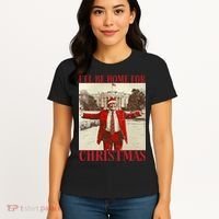 Trump I Ll Be Home For Christmas. Women's T-Shirt thumb 4