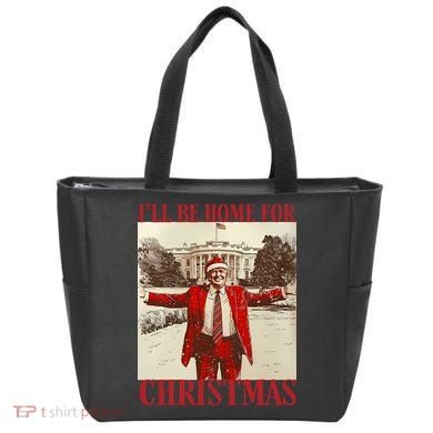Trump I Ll Be Home For Christmas. Tote Bag