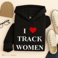 Tf I Love Track Women Hoodie thumb 4
