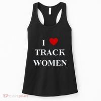 Tf I Love Track Women Women's Tank Top thumb 0
