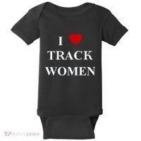 Tf I Love Track Women Baby Bodysuit thumb 0