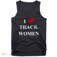 Tf I Love Track Women Tank Top thumb 0