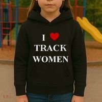 Tf I Love Track Women Kids Hoodie thumb 3