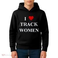 Tf I Love Track Women Kids Hoodie thumb 4