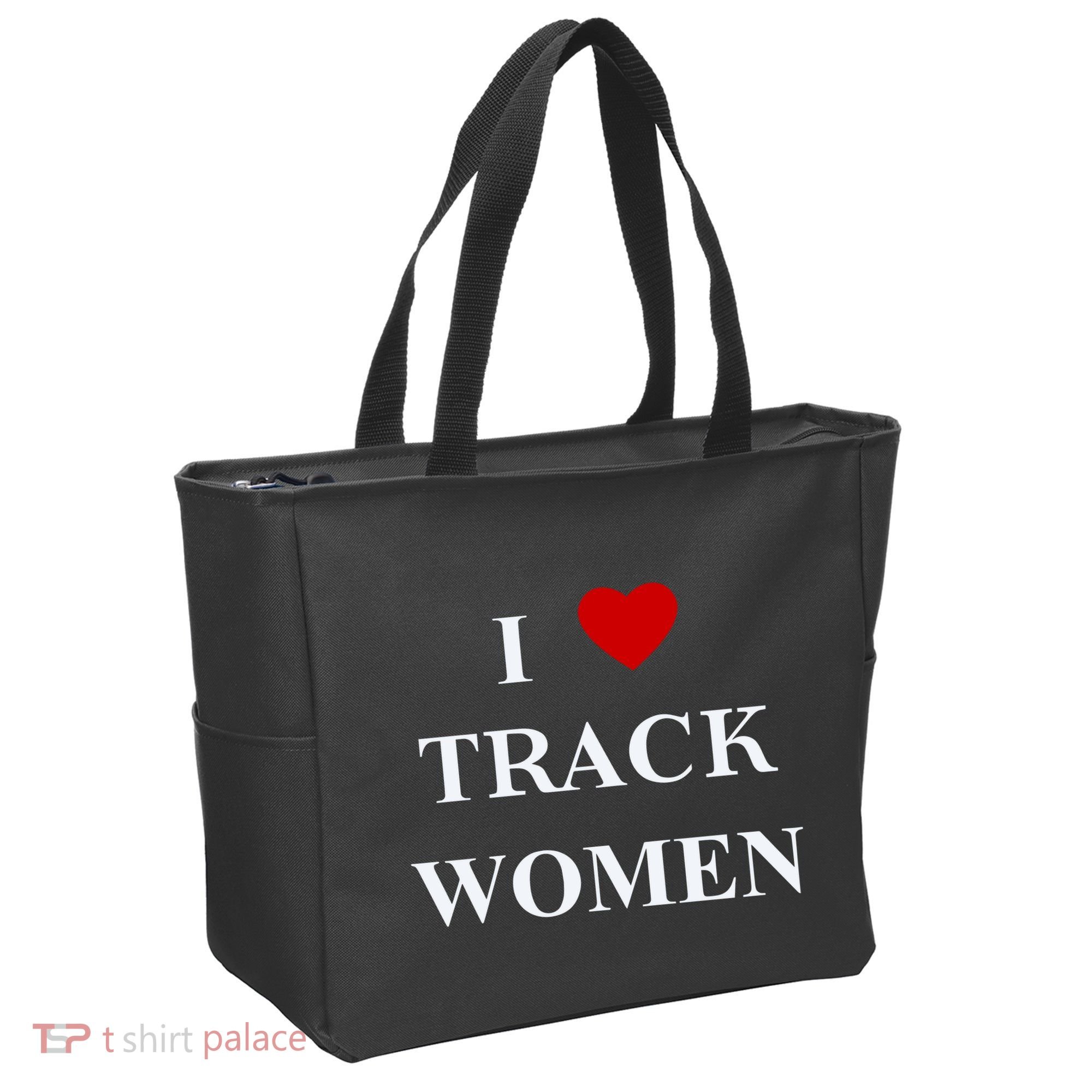 Tf I Love Track Women Tote Bag