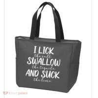 Tequila I Lick Swallow And Suck Drinking Alcohol Tote Bag thumb 3