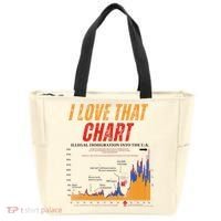 Trump I Love That Chart Tote Bag thumb 0