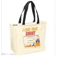Trump I Love That Chart Tote Bag thumb 2