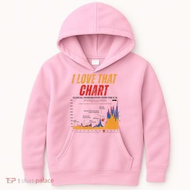 Trump I Love That Chart Kids Hoodie