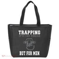 Trapping It's Like Fishing But For Tote Bag thumb 0