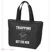 Trapping It's Like Fishing But For Tote Bag thumb 3