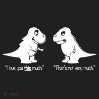 Trex I Love You This Much Women's Sweatshirt thumb 2