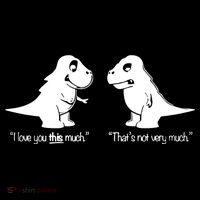 Trex I Love You This Much Women's Tank Top thumb 5