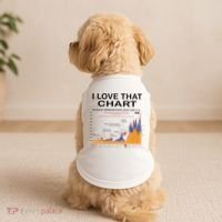 Trump I Love That Chart Doggie Tank thumb 2