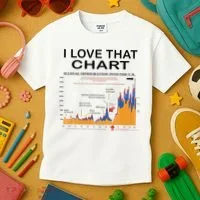 Trump I Love That Chart Kids T-Shirt thumb 3