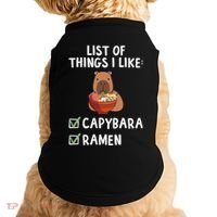 Things I Like Capybara Lover Capybara Girl Capybara Boy Doggie Tank thumb 0