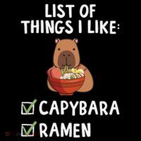 Things I Like Capybara Lover Capybara Girl Capybara Boy Women's Hoodie thumb 2