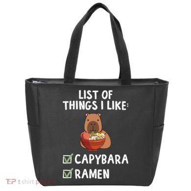 Things I Like Capybara Lover Capybara Girl Capybara Boy Tote Bag