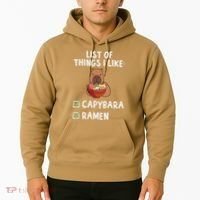 Things I Like Capybara Lover Capybara Girl Capybara Boy Hoodie thumb 2