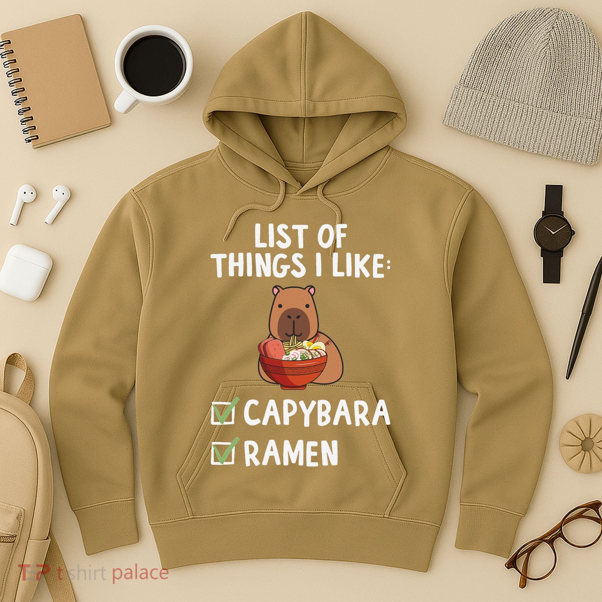 Things I Like Capybara Lover Capybara Girl Capybara Boy Hoodie