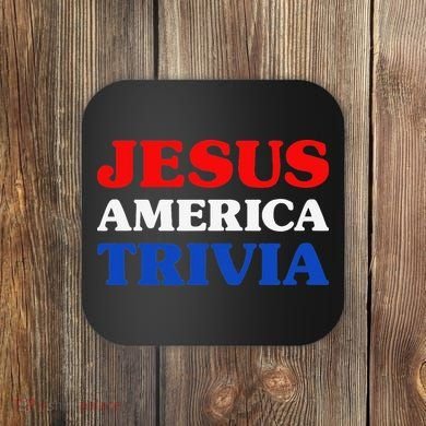 Trivia I Love Trivia Jesus And Trivia For Trivia Night Coaster