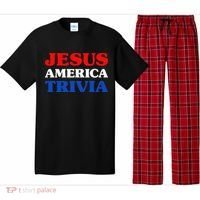 Trivia I Love Trivia Jesus And Trivia For Trivia Night Pajama Set thumb 0