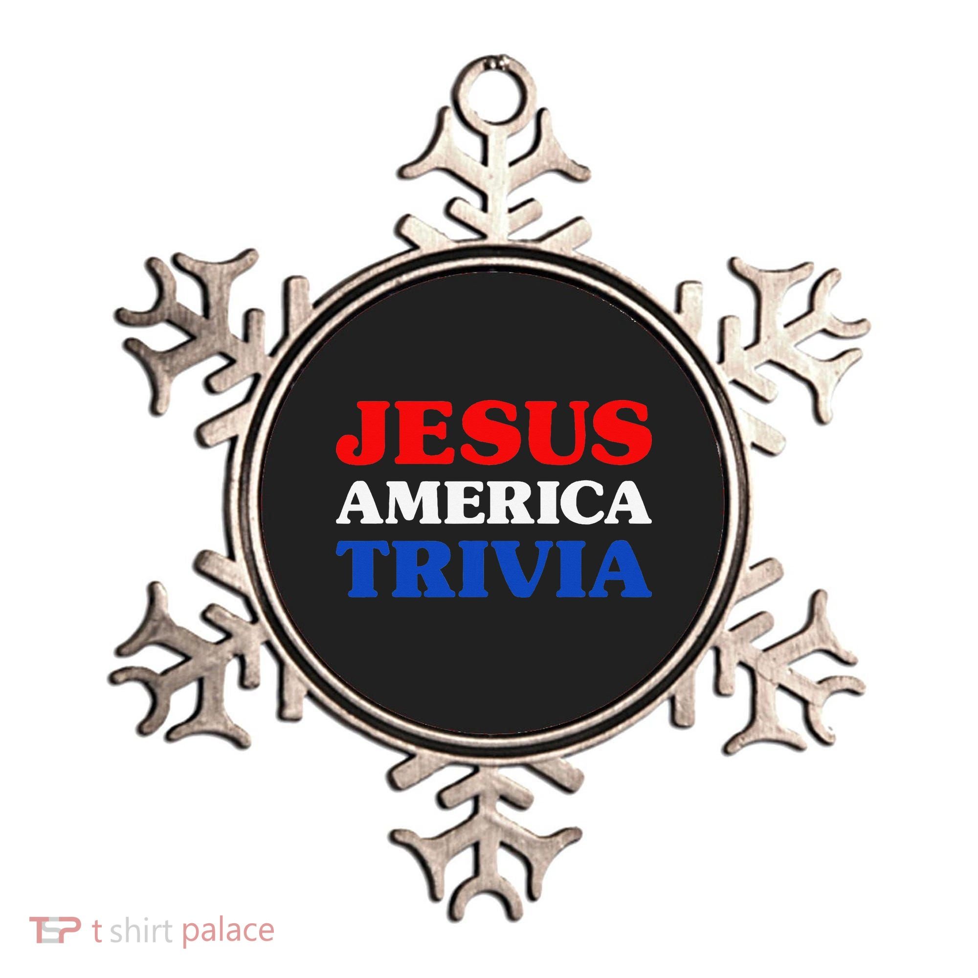 Trivia I Love Trivia Jesus And Trivia For Trivia Night Ornament
