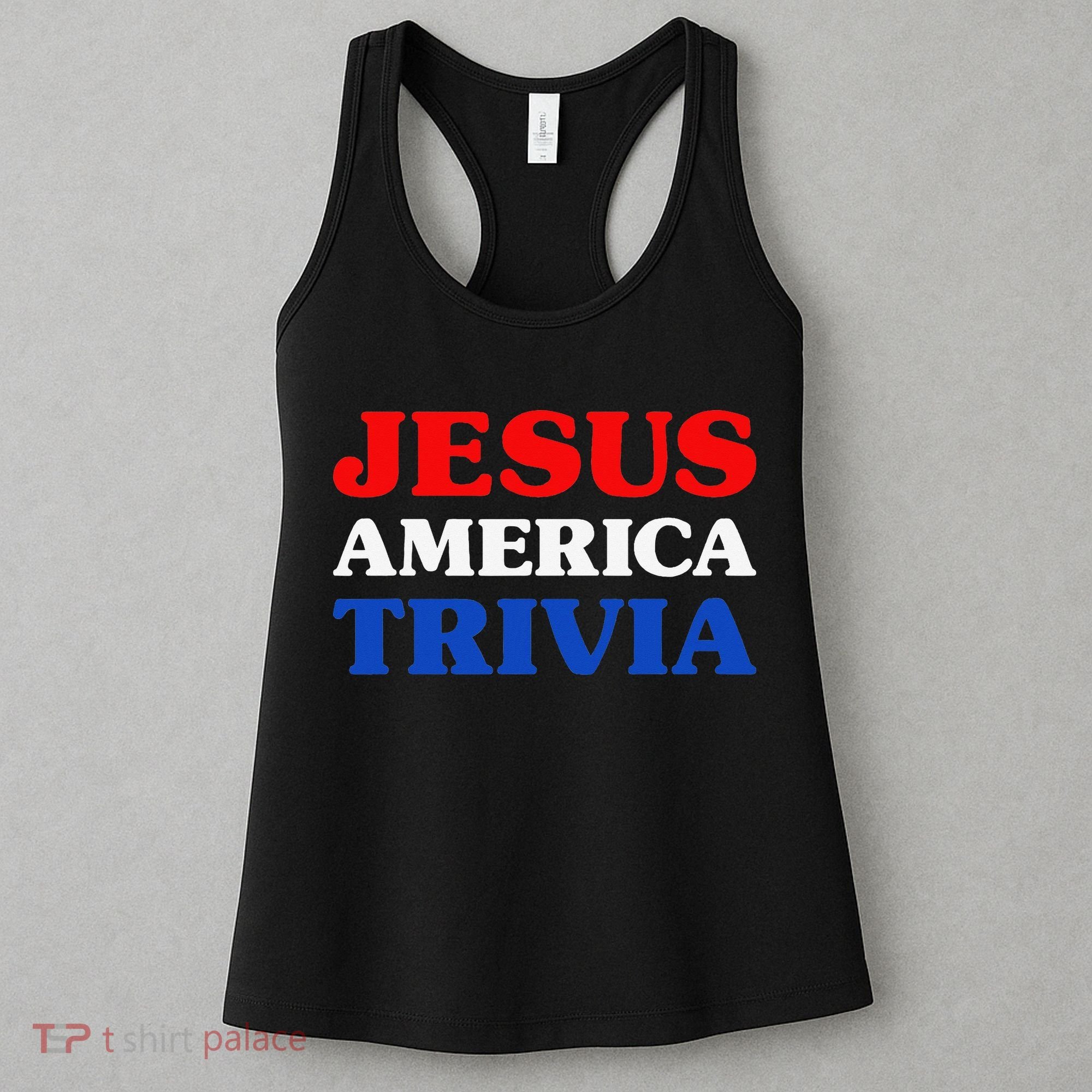 Trivia I Love Trivia Jesus And Trivia For Trivia Night Women's Tank Top