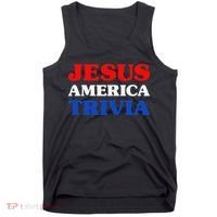 Trivia I Love Trivia Jesus And Trivia For Trivia Night Tank Top thumb 0