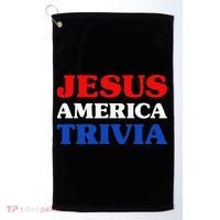 Trivia I Love Trivia Jesus And Trivia For Trivia Night Golf Towel thumb 0
