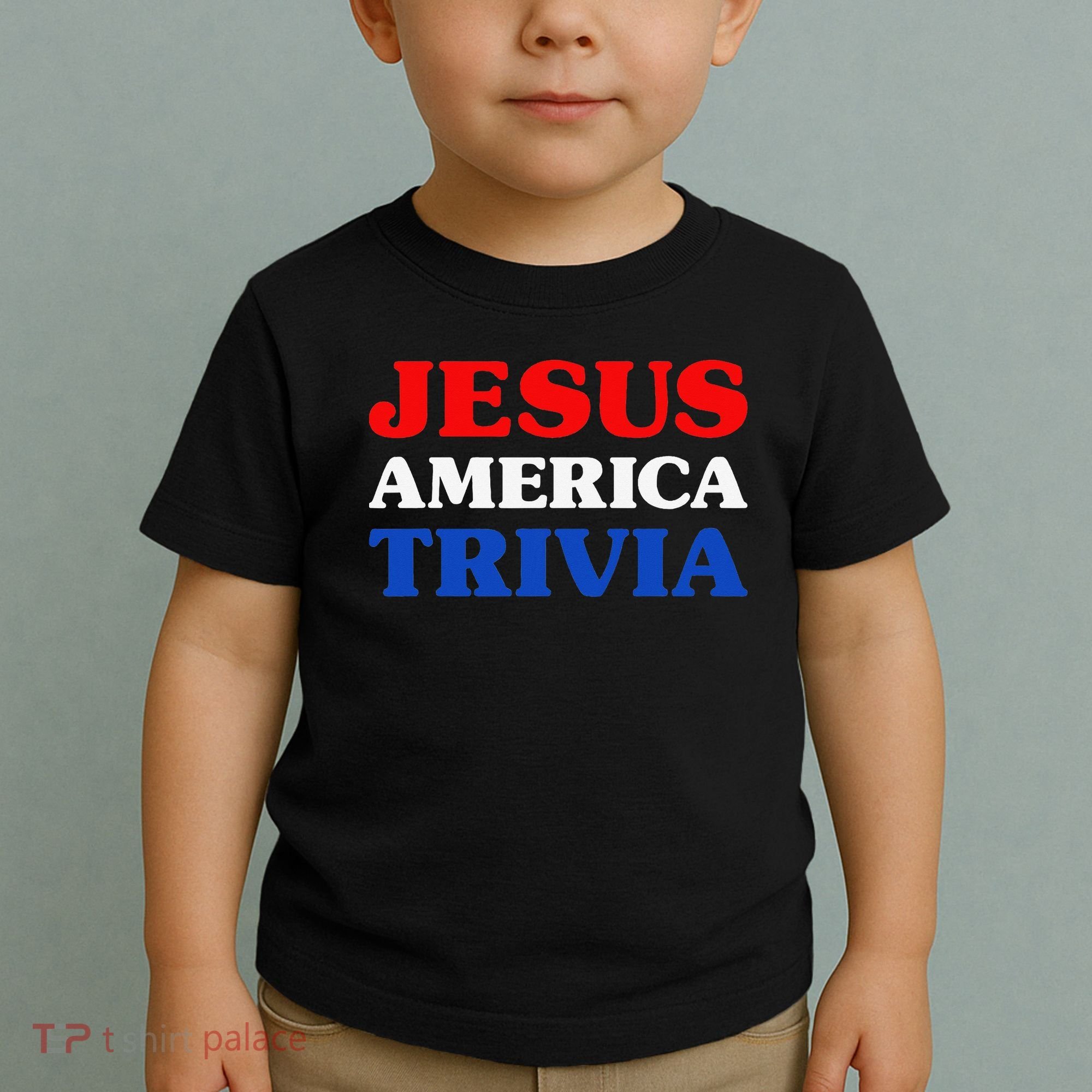 Trivia I Love Trivia Jesus And Trivia For Trivia Night Toddler T-Shirt