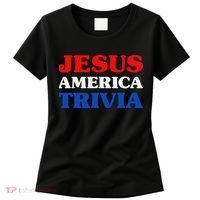 Trivia I Love Trivia Jesus And Trivia For Trivia Night Women's T-Shirt thumb 0