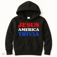Trivia I Love Trivia Jesus And Trivia For Trivia Night Kids Hoodie thumb 0