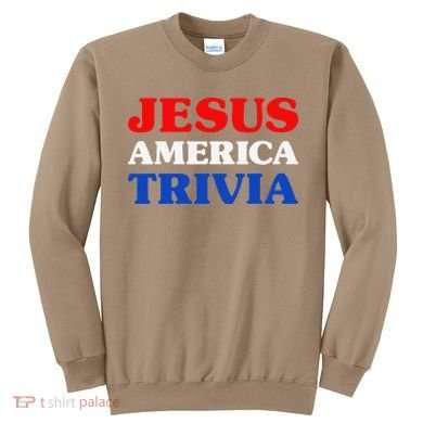 Trivia I Love Trivia Jesus And Trivia For Trivia Night Sweatshirt