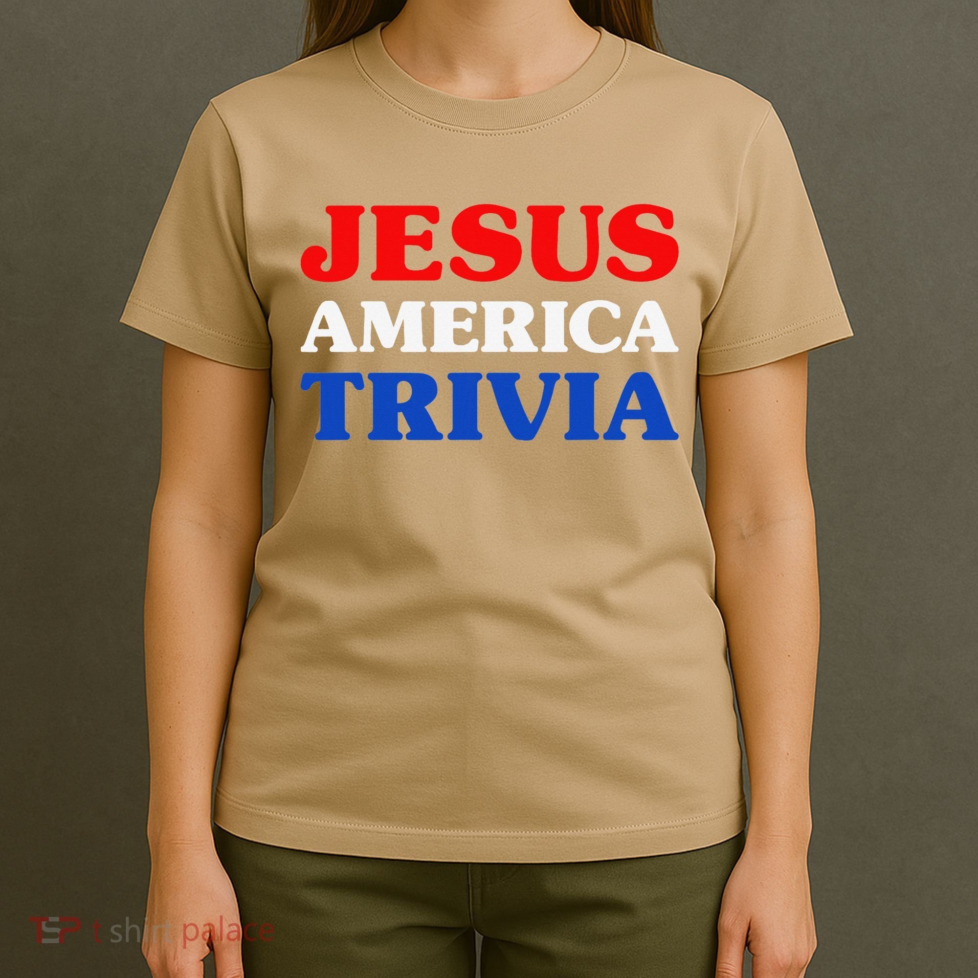 Trivia I Love Trivia Jesus And Trivia For Trivia Night T-Shirt