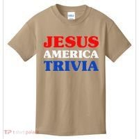 Trivia I Love Trivia Jesus And Trivia For Trivia Night Kids T-Shirt thumb 0