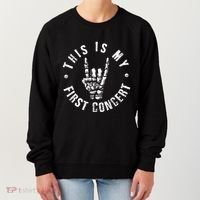 This Is My First Concert Women's Sweatshirt thumb 0