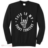 This Is My First Concert Sweatshirt thumb 0