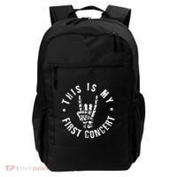 This Is My First Concert Backpack thumb 0