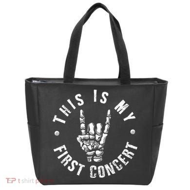 This Is My First Concert Tote Bag
