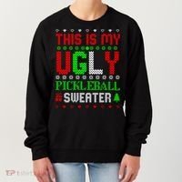 This Is My Ugly Pickleball Sweater Christmas Women's Sweatshirt thumb 0